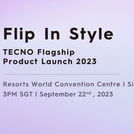 Tecno is launching the Phantom V Flip 5G on September 22: Specifications revealed